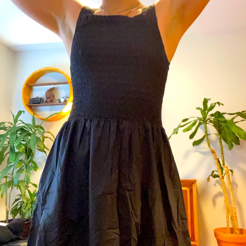 Everlane black picnic dress